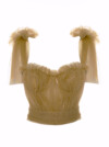 French Tulle Bustier Top