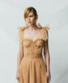 French Tulle Bustier Top