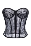 Aureliana Chantilly Lace Bustier