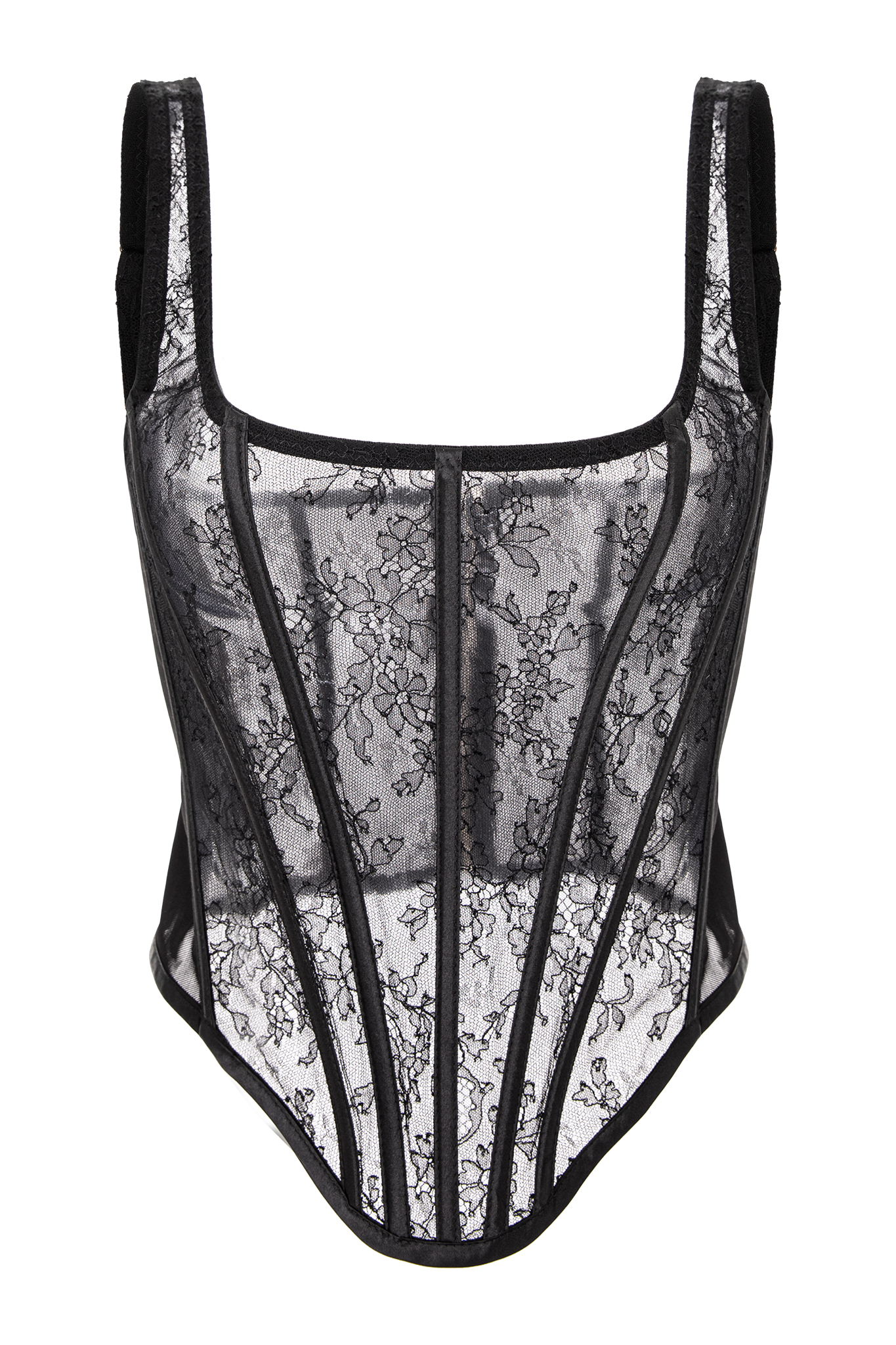 Victoria Chantilly Lace Bustier