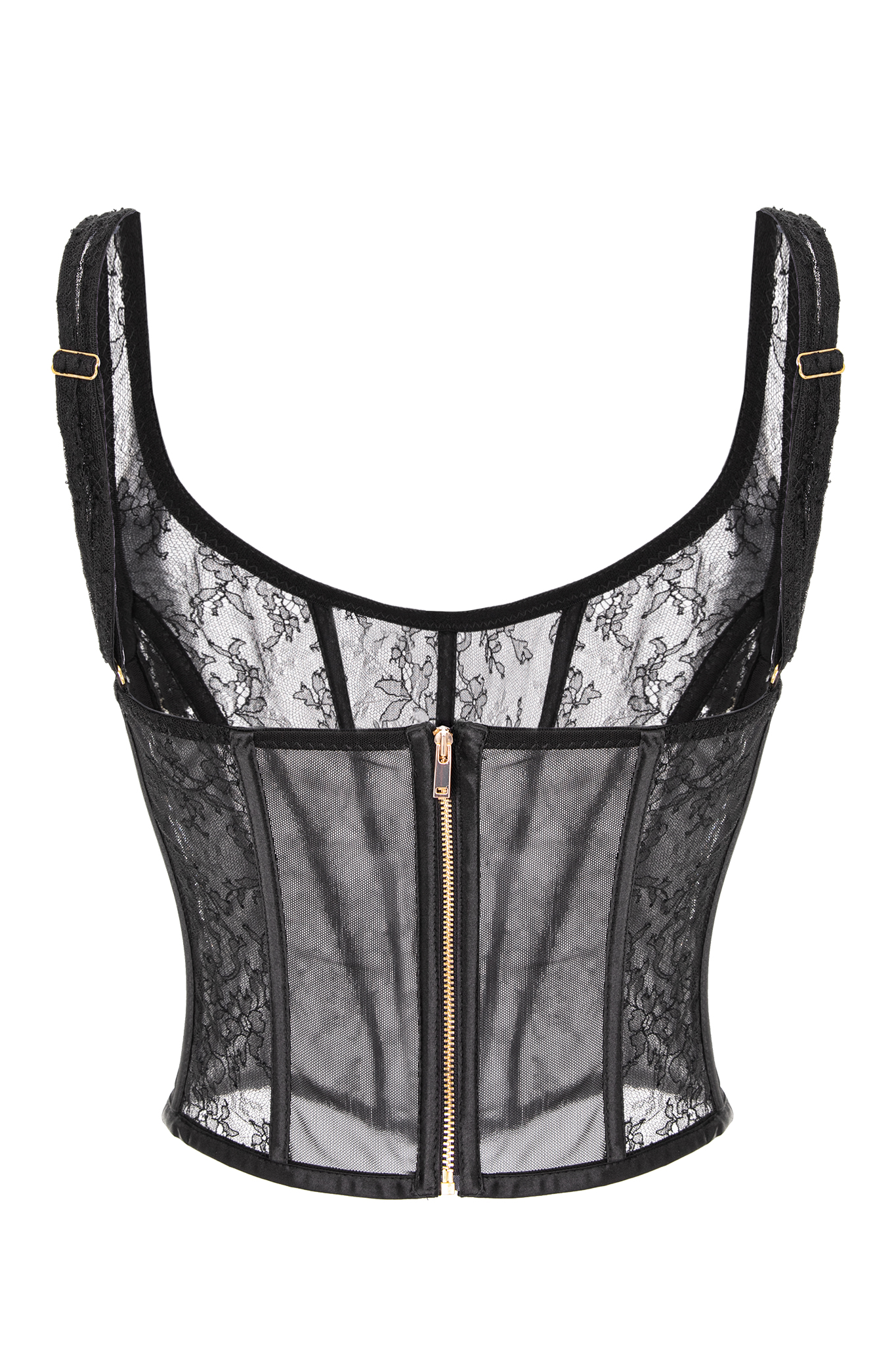 Victoria Chantilly Lace Bustier