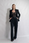 High-waisted Tailored Trousers