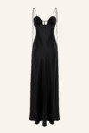 Minnie Silk Satin Slip-Dress Silk