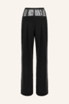 Lace and Wool Pants