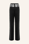 Lace and Wool Pants