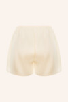 Lace detail Satin Shorts