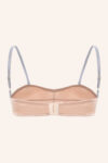 Silk satin bralette top