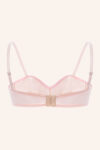 Silk satin bralette top