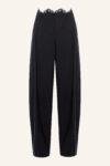 Lace Barrel Pants