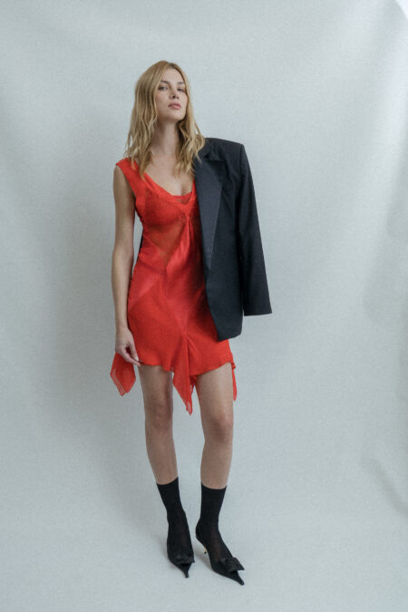 Alexa Mini Dress Red