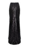 Sequins Siren Skirt Black